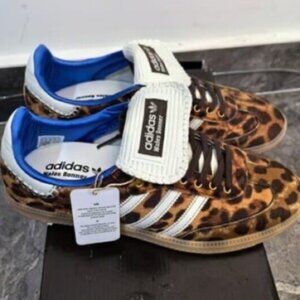 ⚛️⚛️⚛️⚛️Women's Adidas  Wales Bonner Samba Pony Leopard Print⚛️⚛️⚛️⚛️